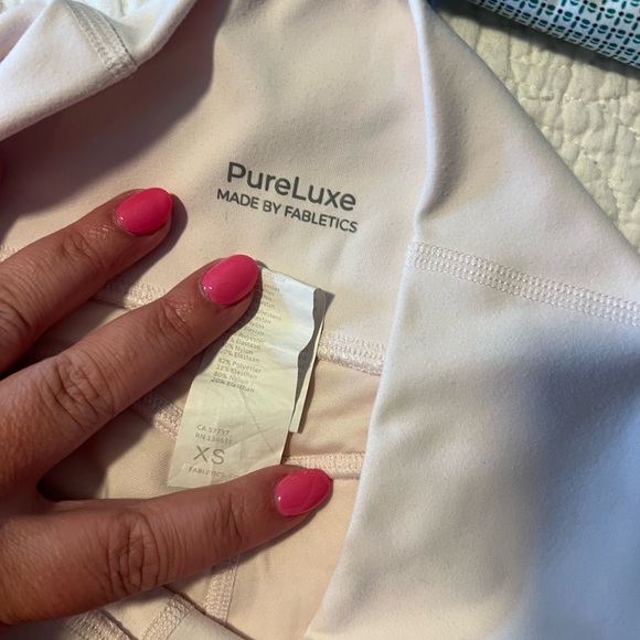 Fabletics PureLuxe Soft Pink Leggings - Picture 3 of 3